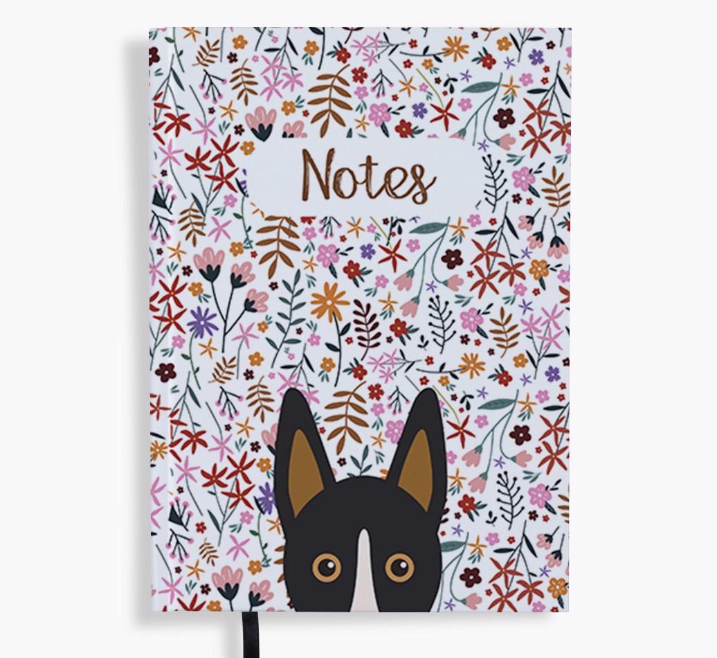 Floral Notes: Personalised {breedFullName} Notebook
