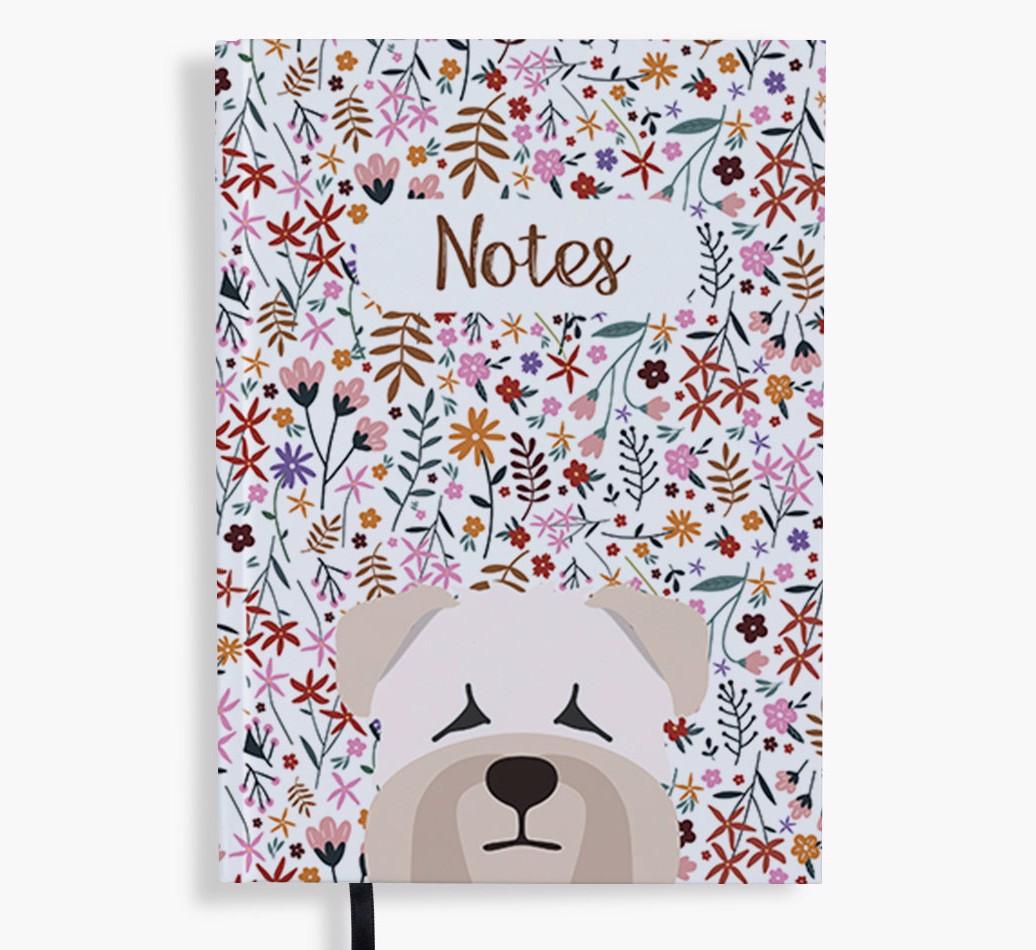 Floral Notes: Personalised {breedFullName} Notebook