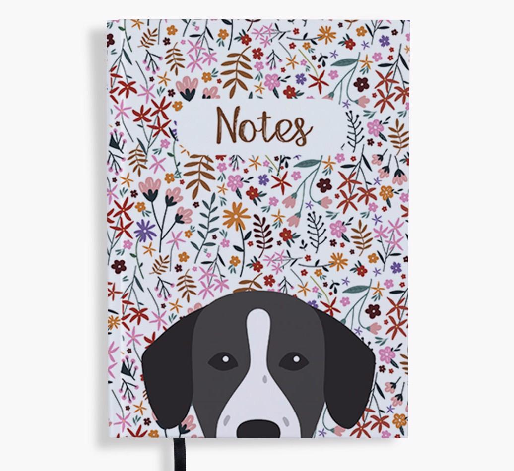 Floral Notes: Personalised {breedFullName} Notebook