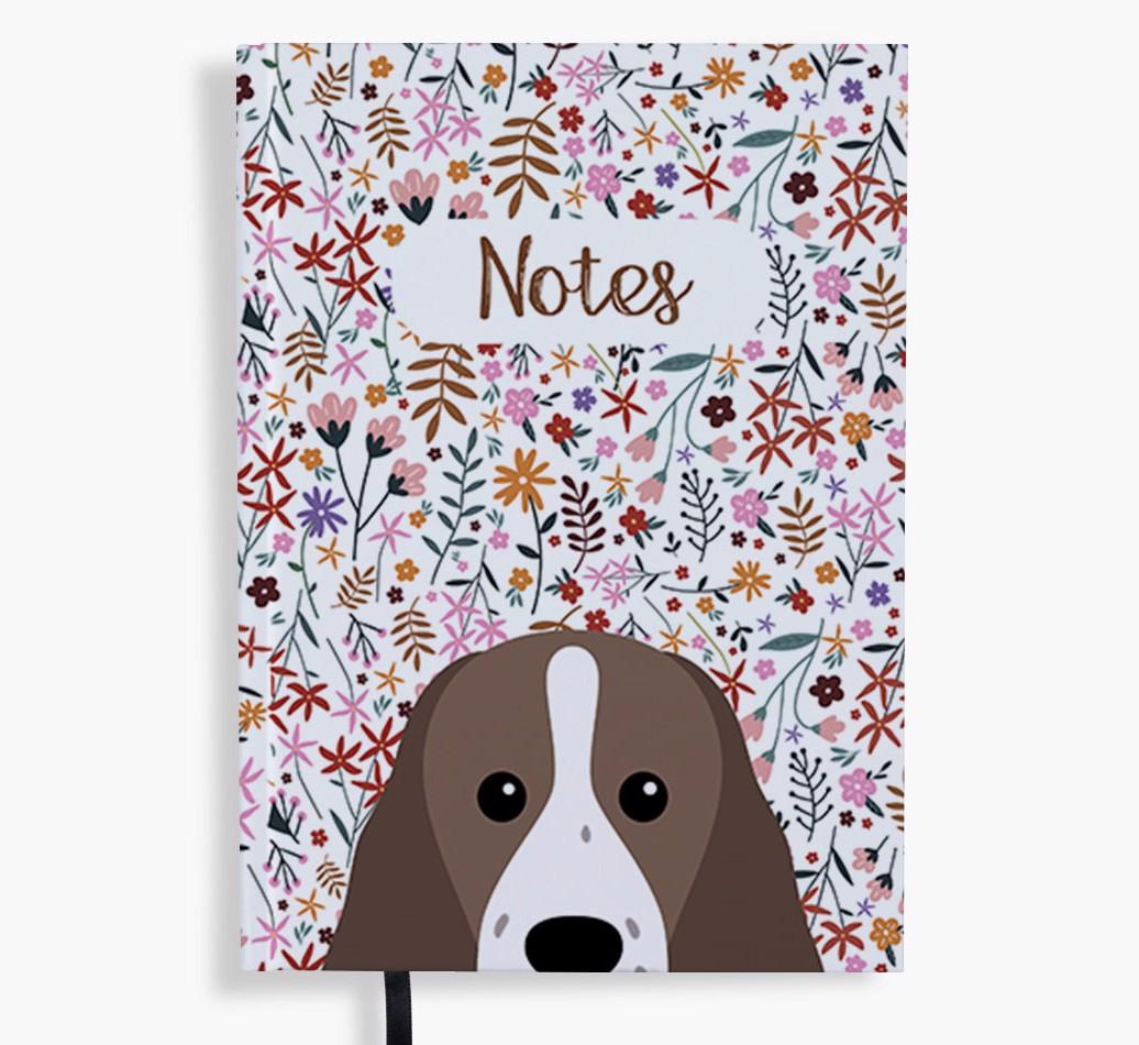 Floral Notes: Personalised {breedFullName} Notebook