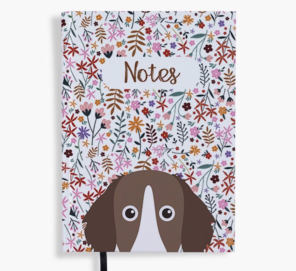 Floral Notes: Personalised {breedFullName} Notebook