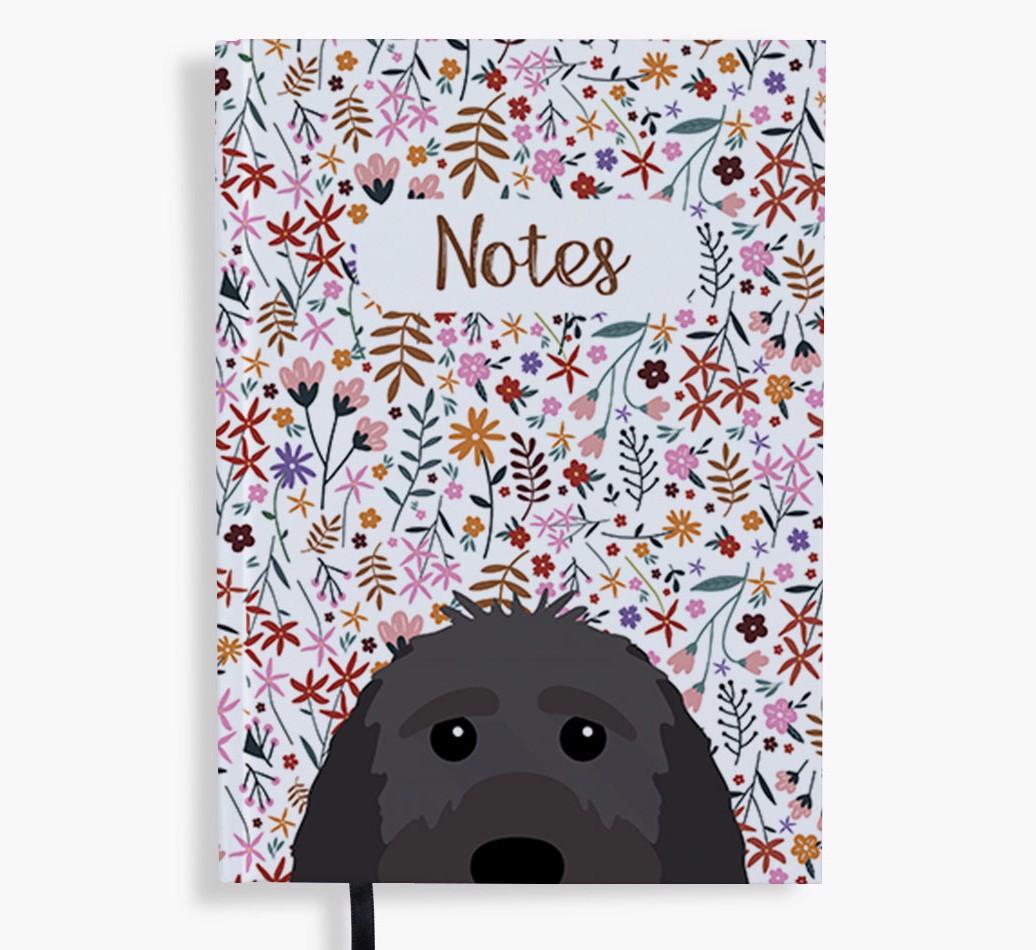 Floral Notes: Personalised {breedFullName} Notebook