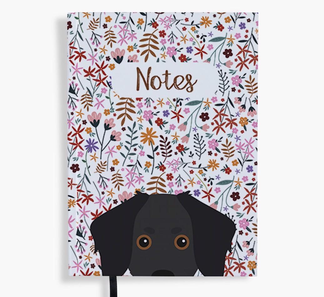 Floral Notes: Personalised {breedFullName} Notebook