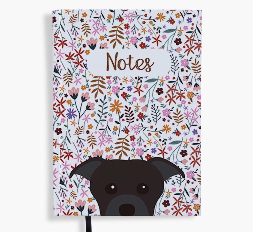 Floral Notes: Personalised {breedFullName} Notebook