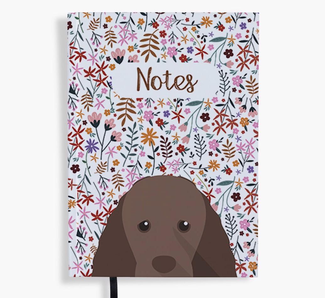 Floral Notes: Personalised {breedFullName} Notebook