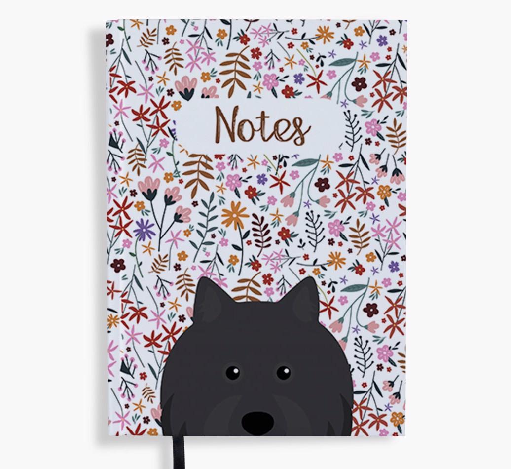 Floral Notes: Personalised {breedFullName} Notebook