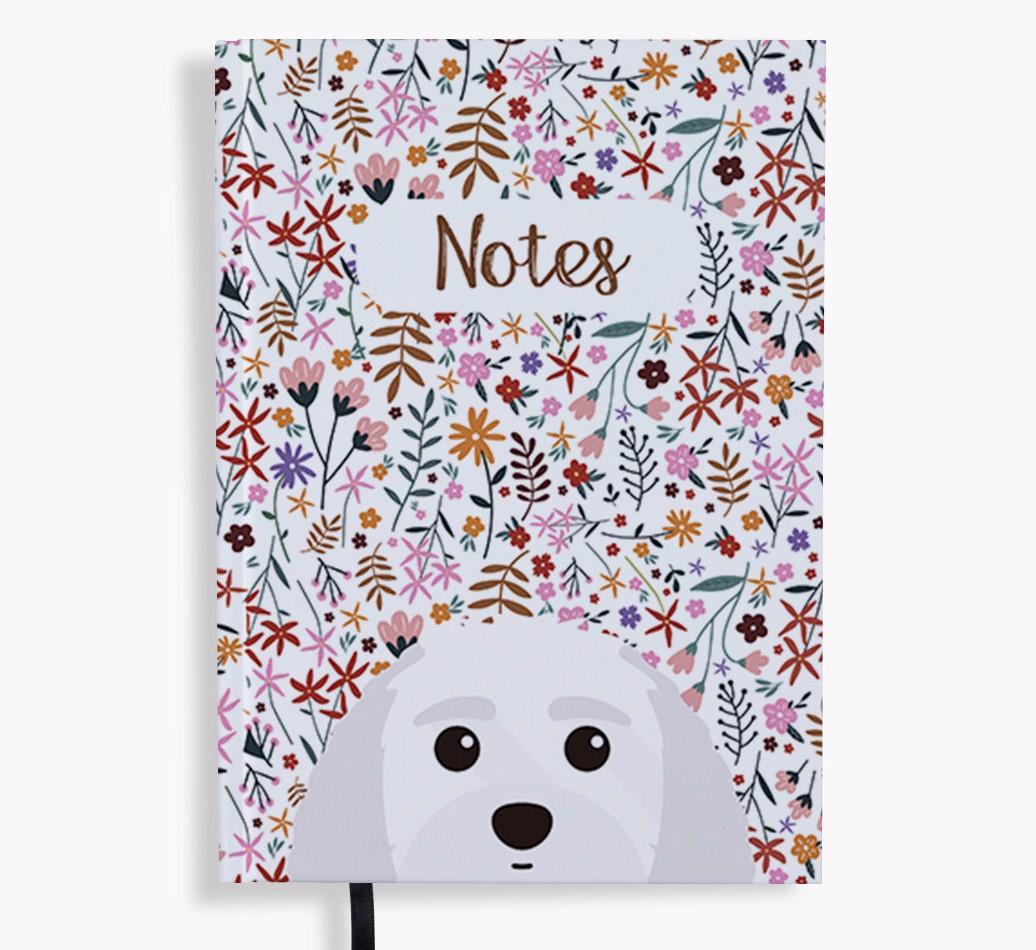 Floral Notes: Personalised {breedFullName} Notebook
