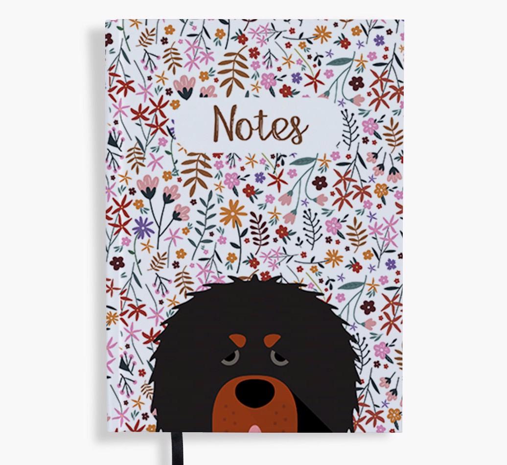 Floral Notes: Personalised {breedFullName} Notebook