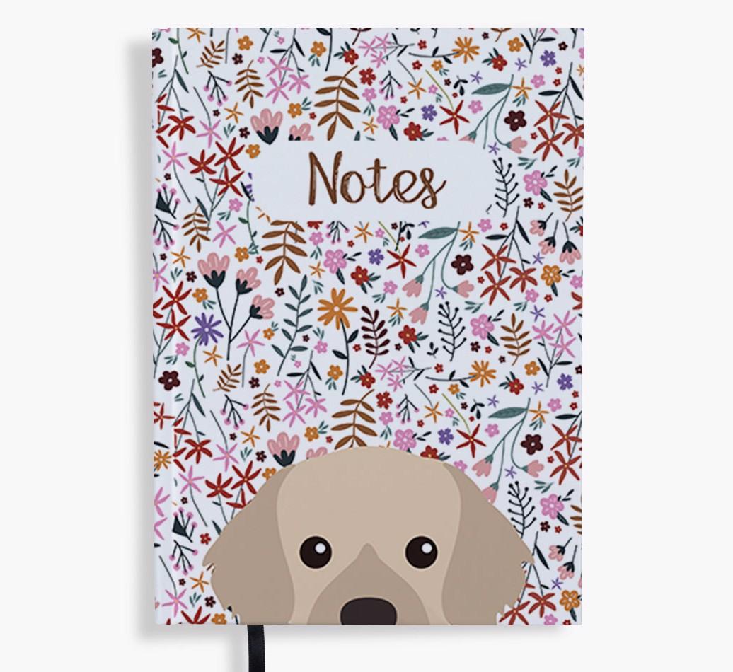 Floral Notes: Personalised {breedFullName} Notebook