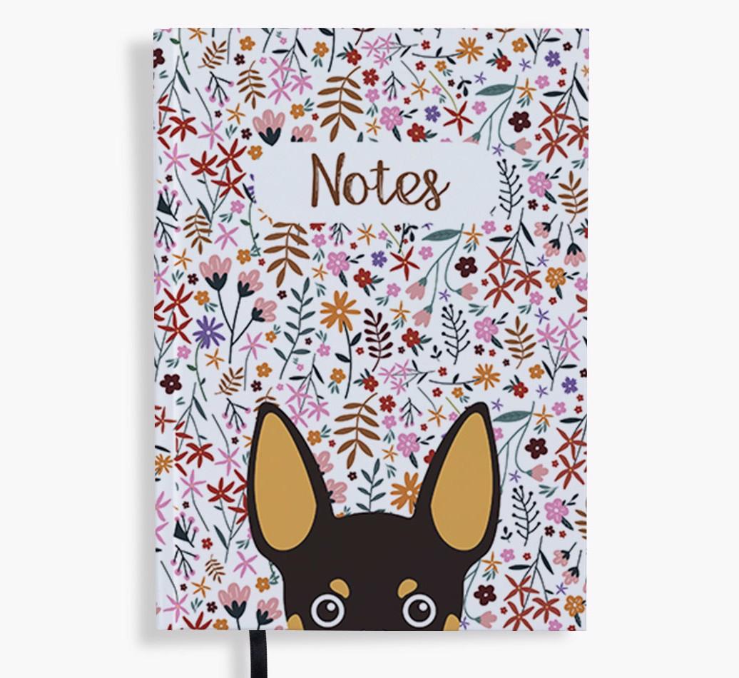 Floral Notes: Personalised {breedFullName} Notebook