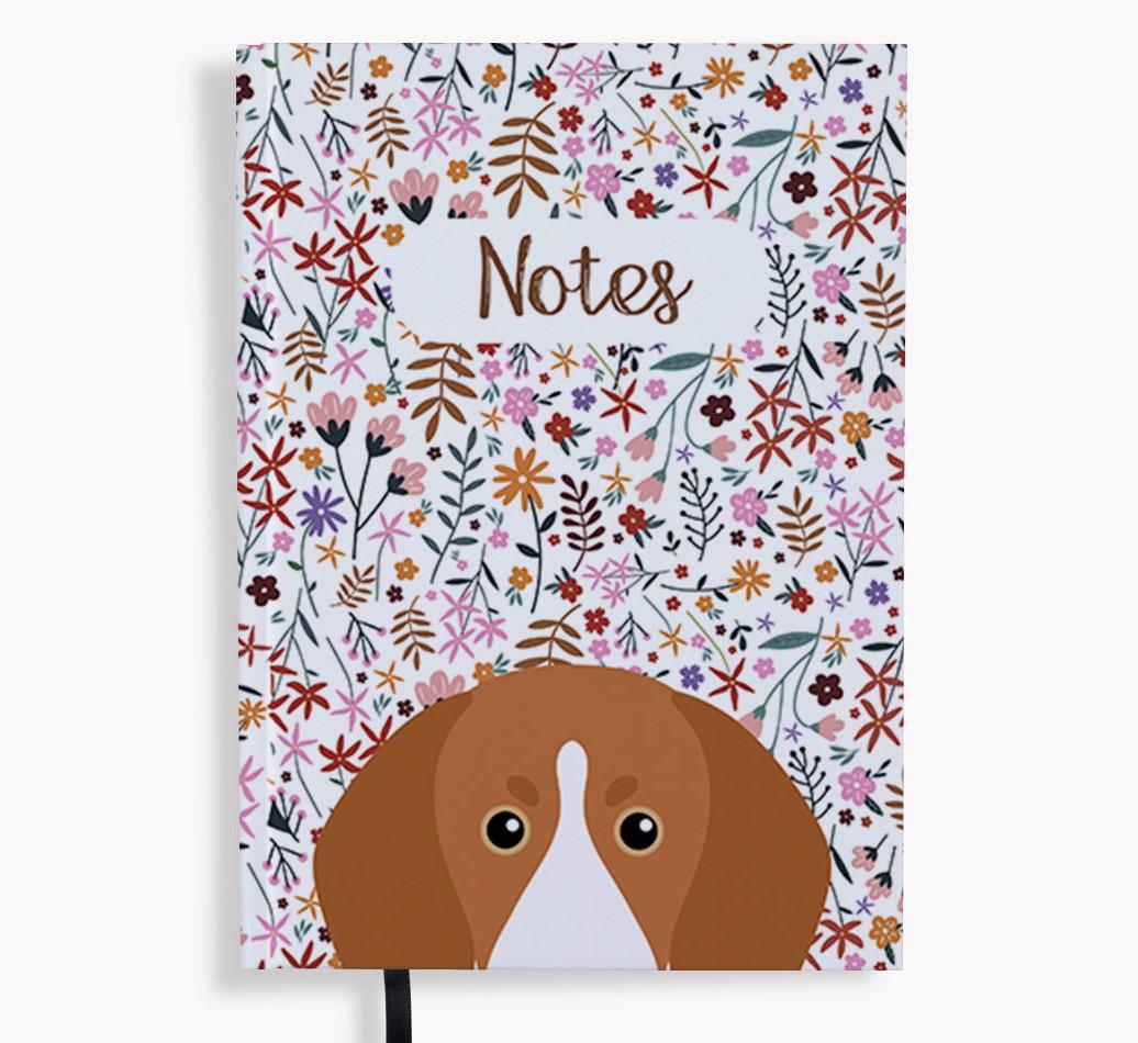 Floral Notes: Personalised {breedFullName} Notebook