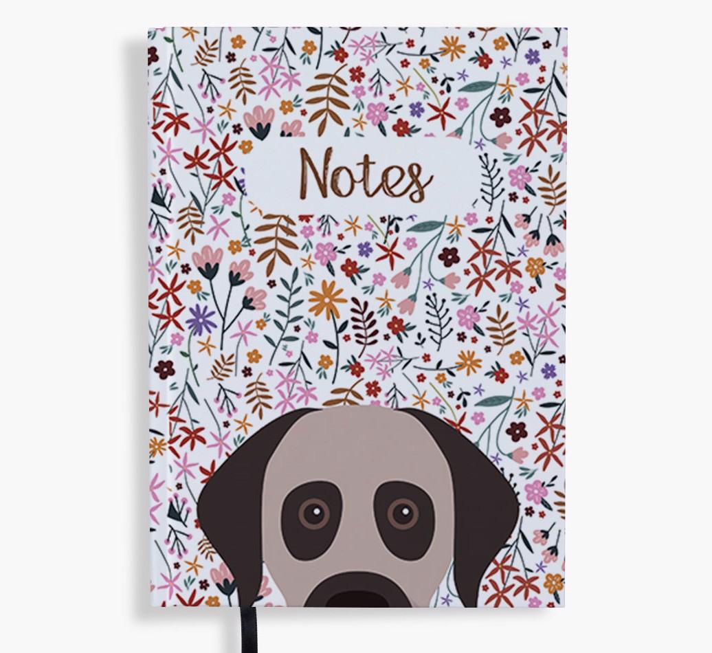 Floral Notes: Personalised {breedFullName} Notebook