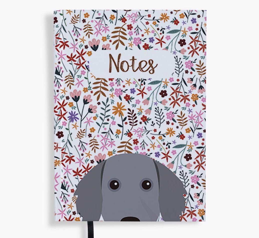 Floral Notes: Personalised {breedFullName} Notebook