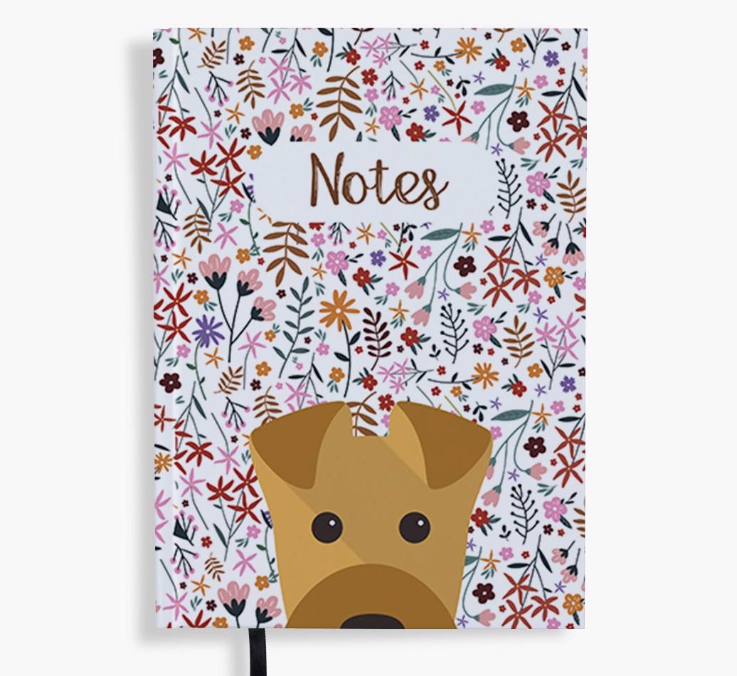 Floral Notes: Personalised {breedFullName} Notebook