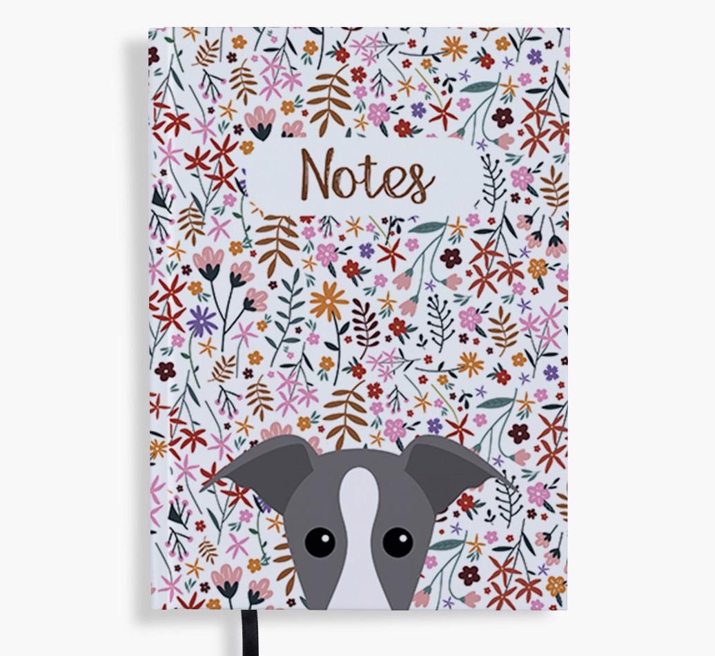 Floral Notes: Personalised {breedFullName} Notebook