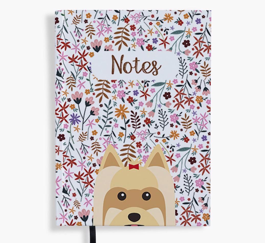 Floral Notes: Personalised {breedFullName} Notebook
