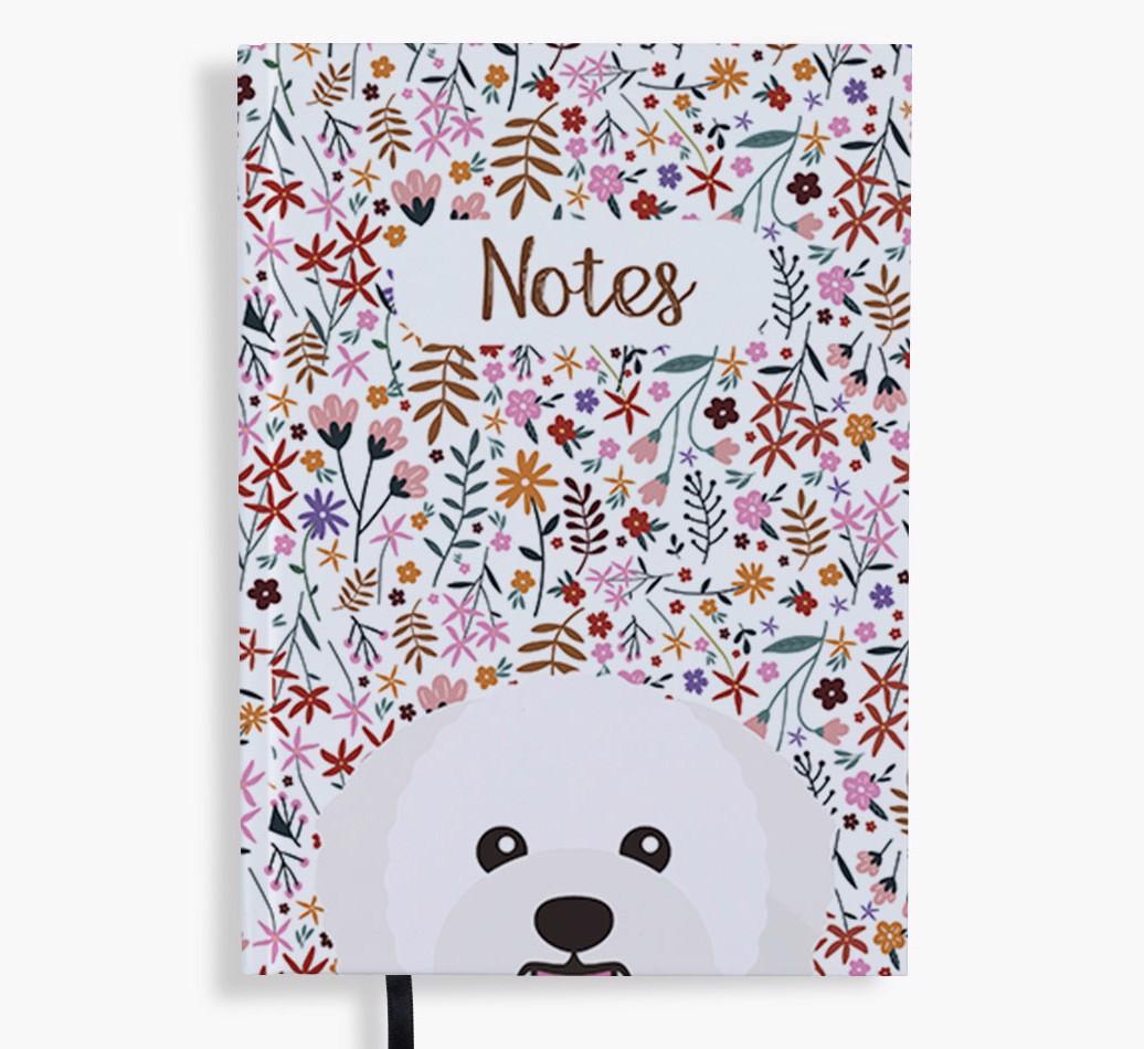Floral Notes: Personalised {breedFullName} Notebook