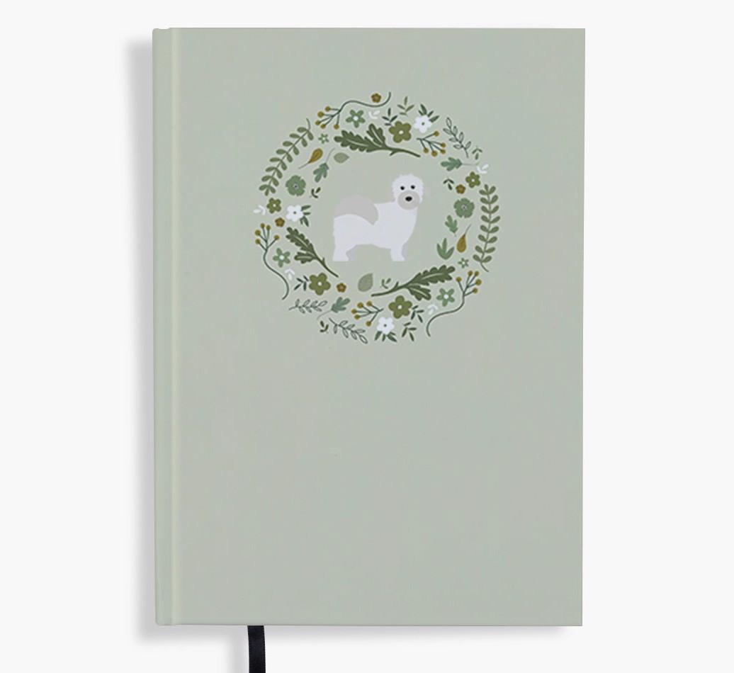 Floral Wreath: Personalised {breedFullName} Notebook
