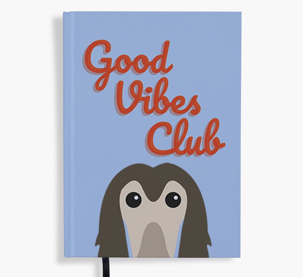 Good Vibes Club: Personalised {breedFullName} Notebook