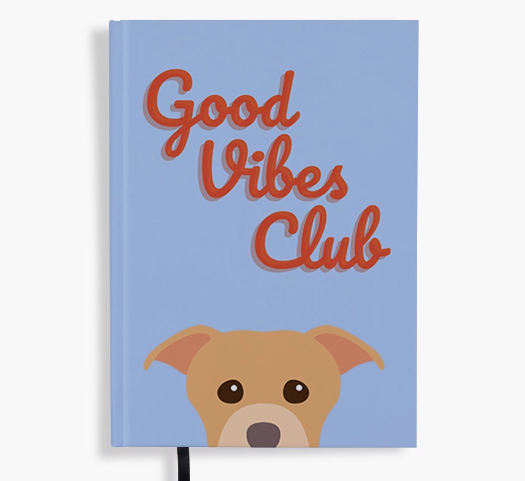 Good Vibes Club: Personalised {breedFullName} Notebook
