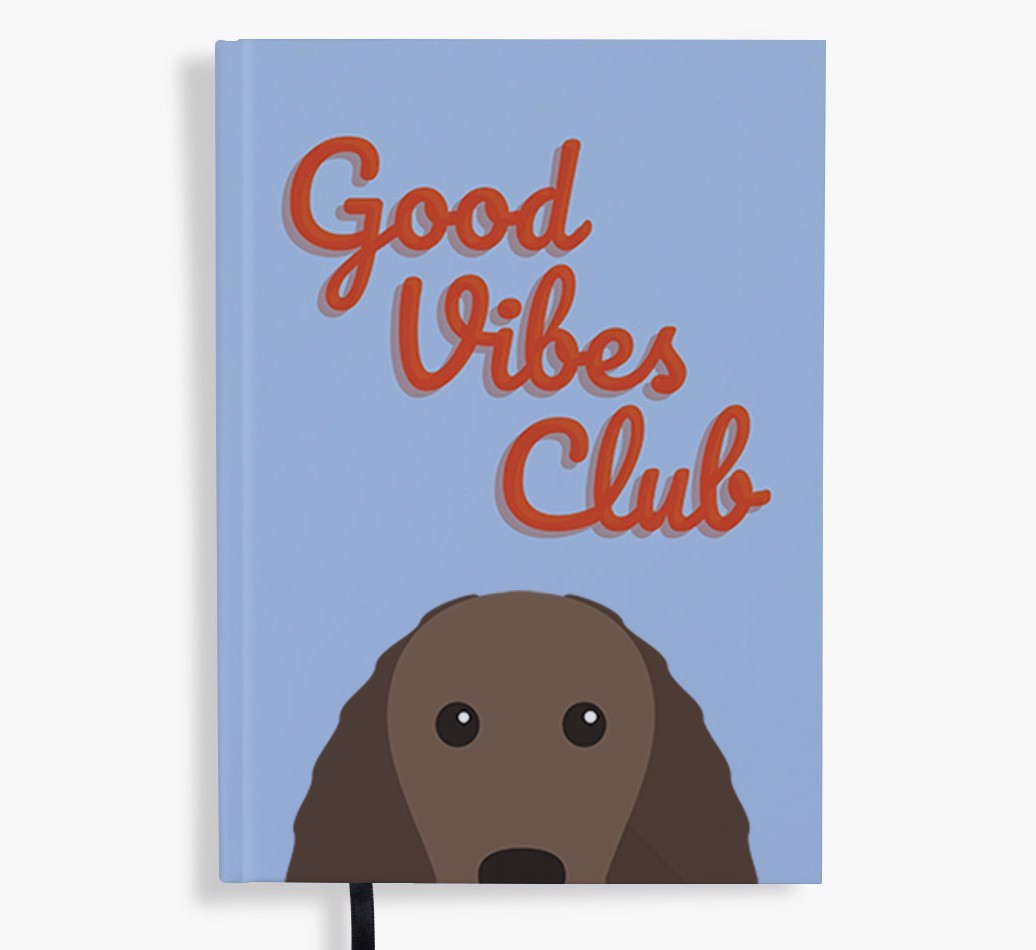 Good Vibes Club: Personalised {breedFullName} Notebook
