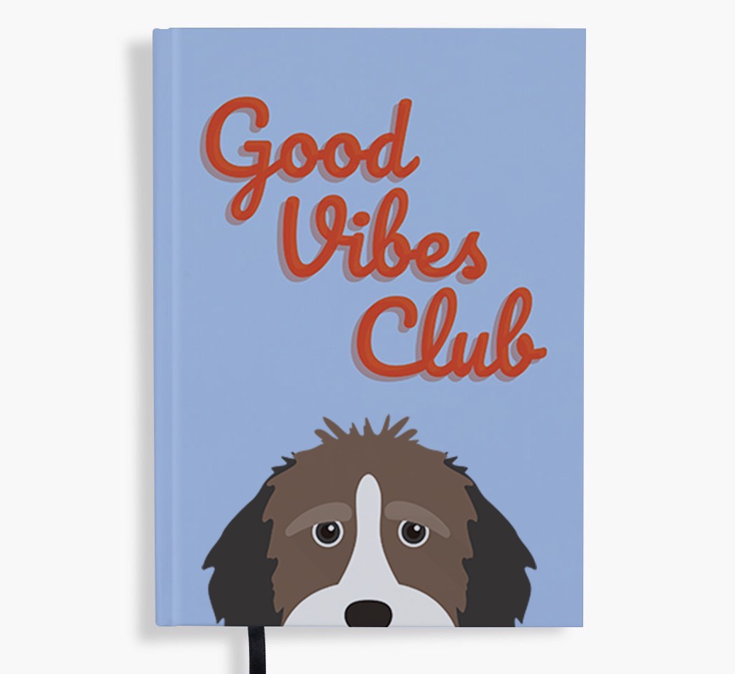 Good Vibes Club: Personalized {breedFullName} Notebook