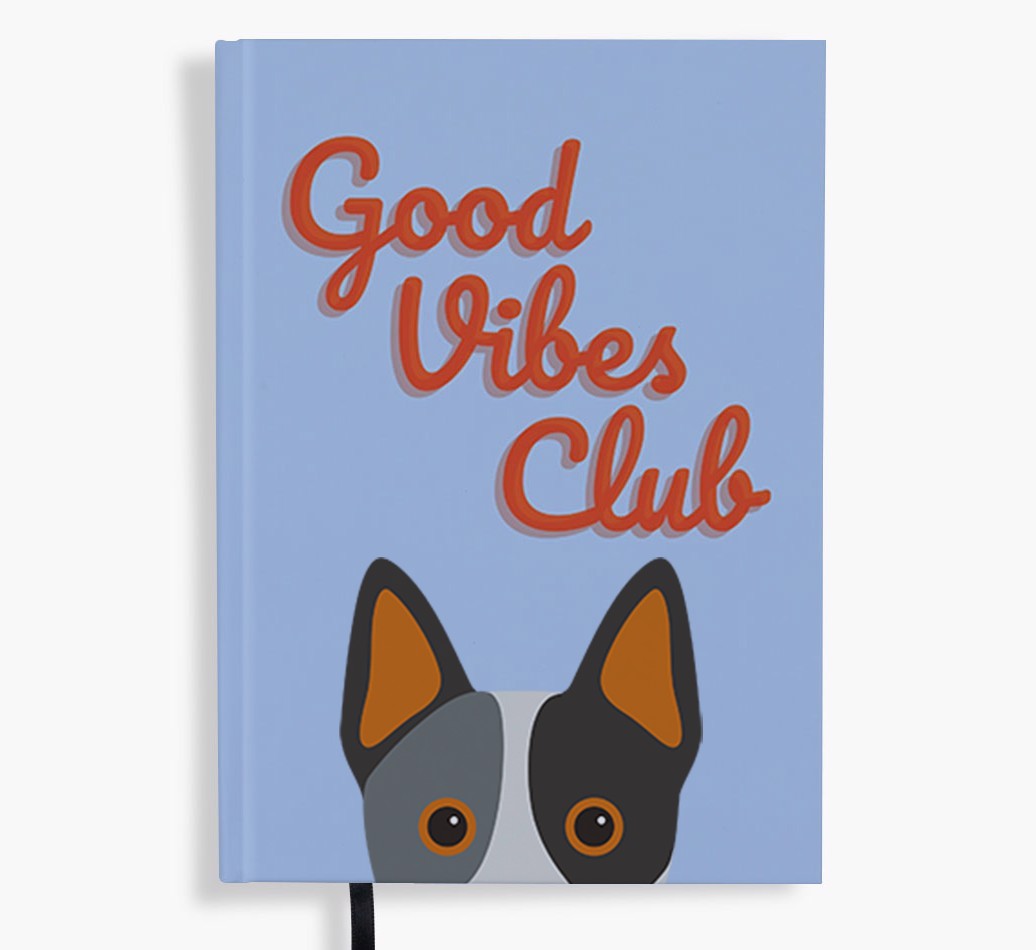 Good Vibes Club: Personalized {breedFullName} Notebook