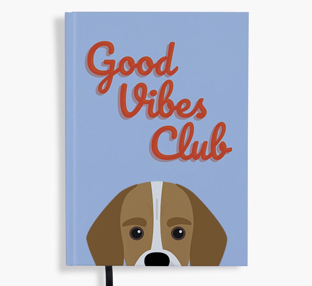 Good Vibes Club: Personalised {breedFullName} Notebook