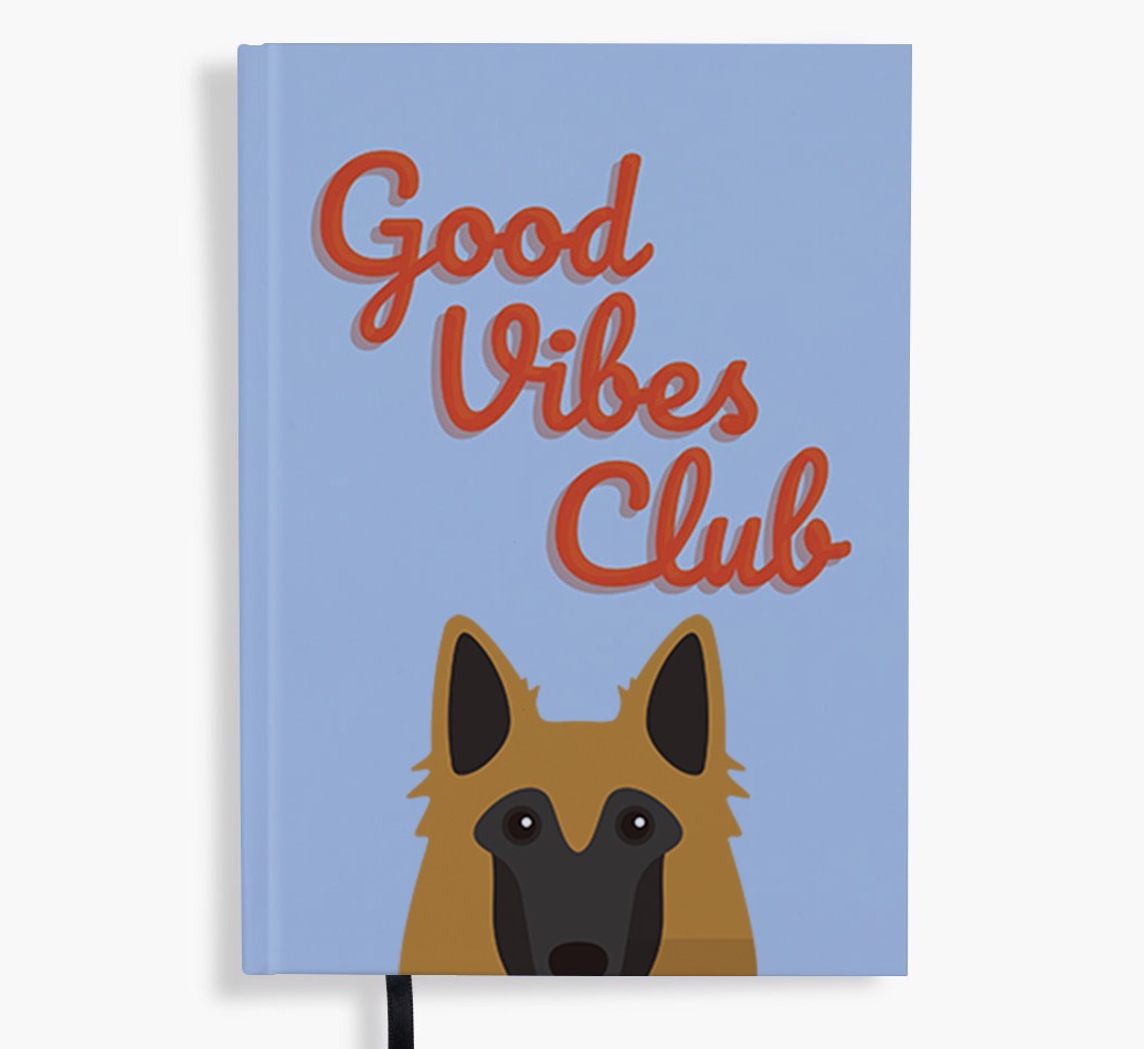 Good Vibes Club: Personalised {breedFullName} Notebook