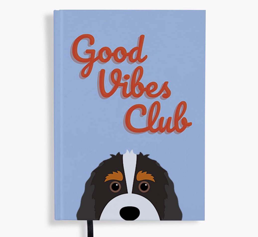 Good Vibes Club: Personalised {breedFullName} Notebook
