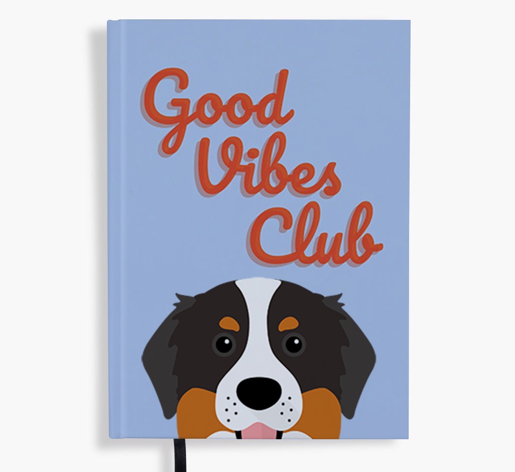 Good Vibes Club: Personalised {breedFullName} Notebook