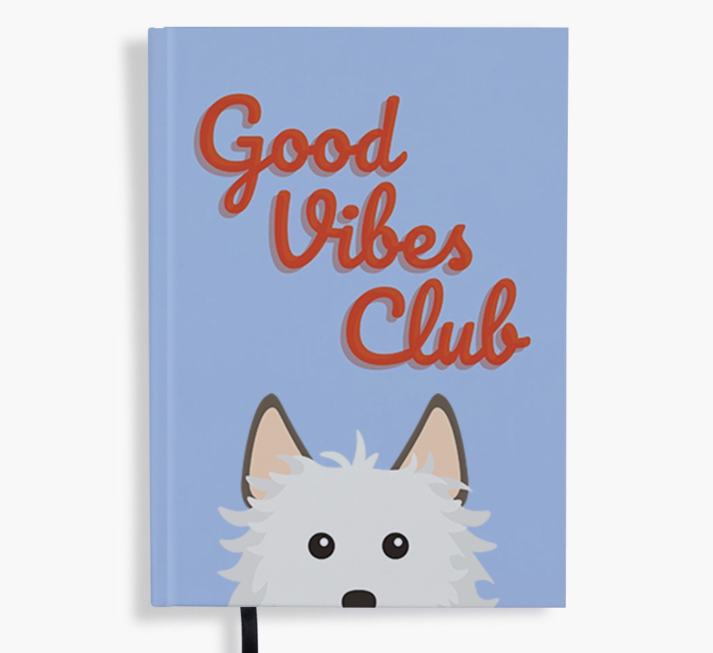 Good Vibes Club: Personalized {breedFullName} Notebook
