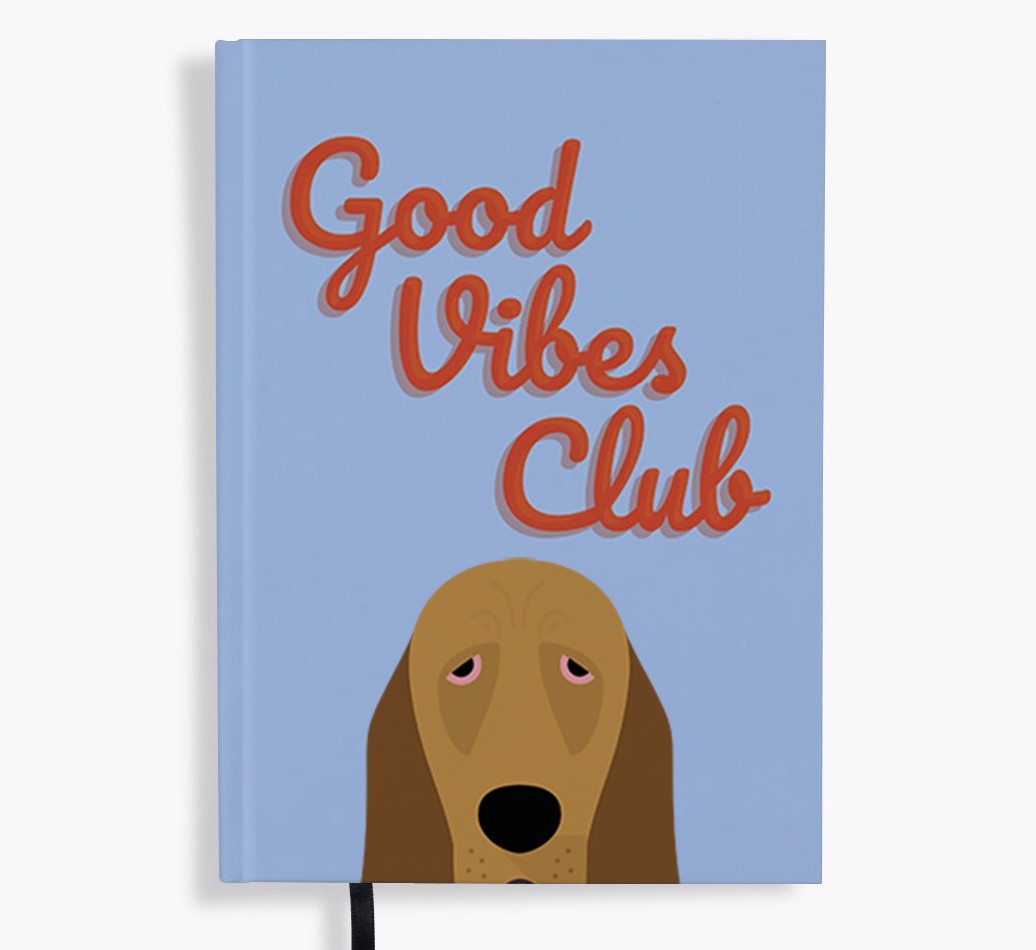 Good Vibes Club: Personalised {breedFullName} Notebook