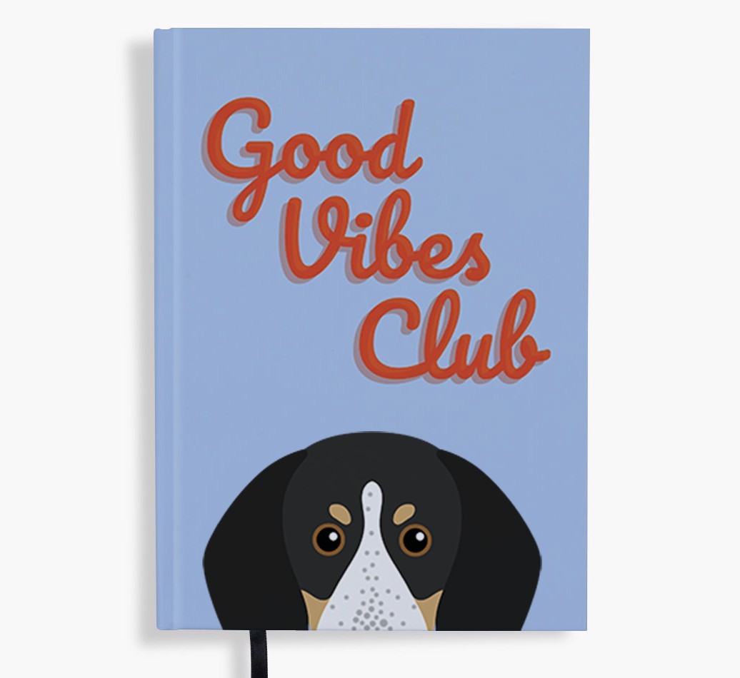 Good Vibes Club: Personalised {breedFullName} Notebook