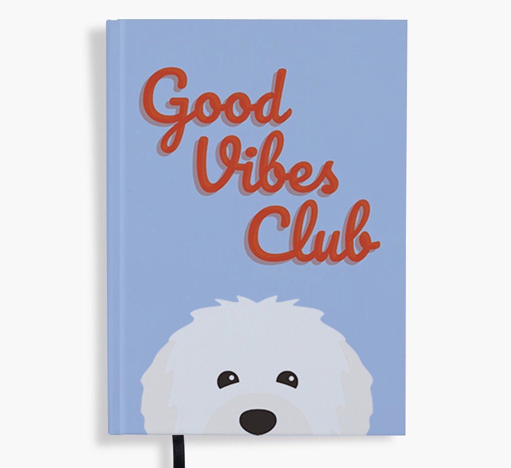 Good Vibes Club: Personalised {breedFullName} Notebook