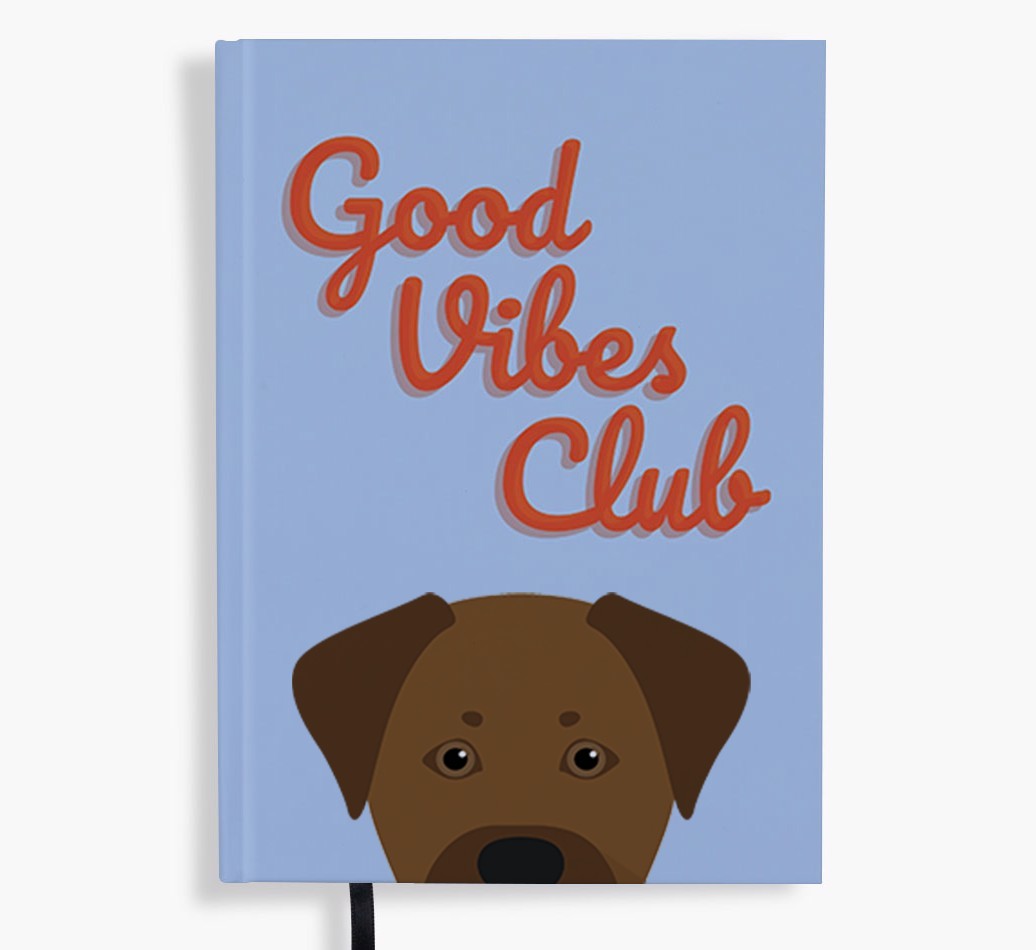 Good Vibes Club: Personalised {breedFullName} Notebook