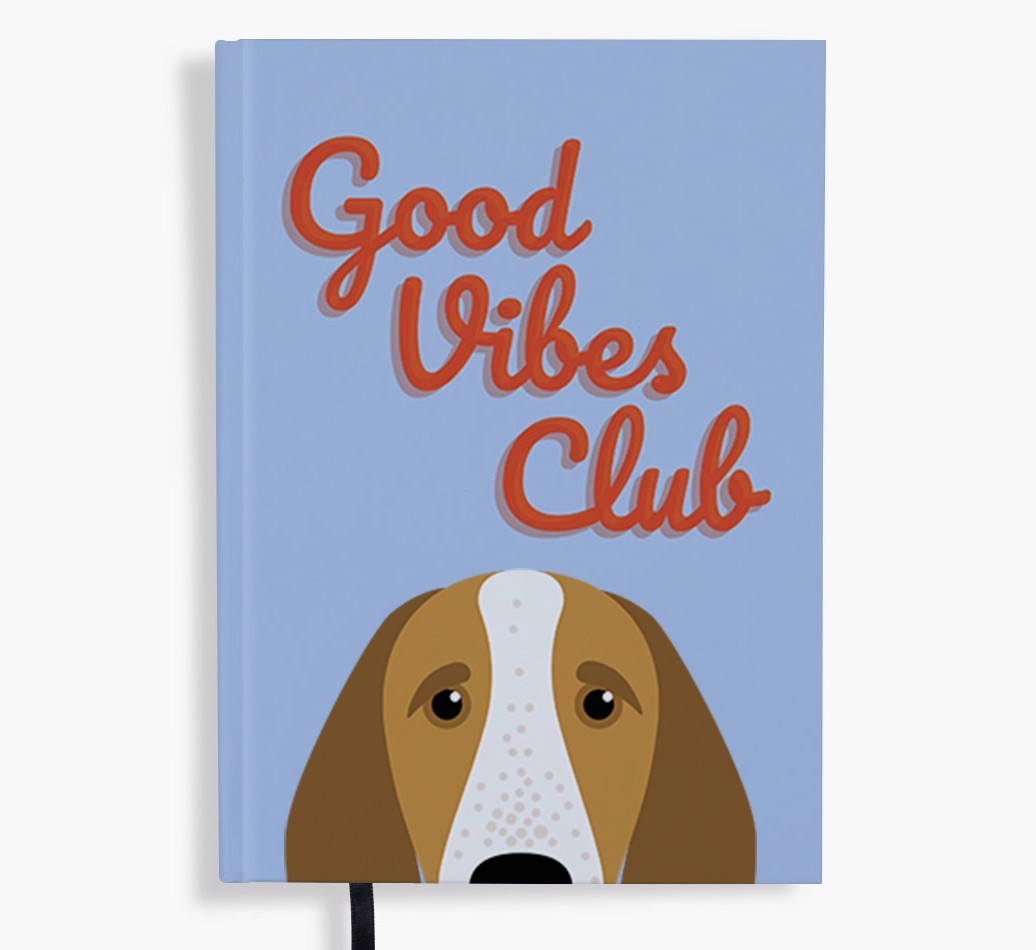 Good Vibes Club: Personalised {breedFullName} Notebook