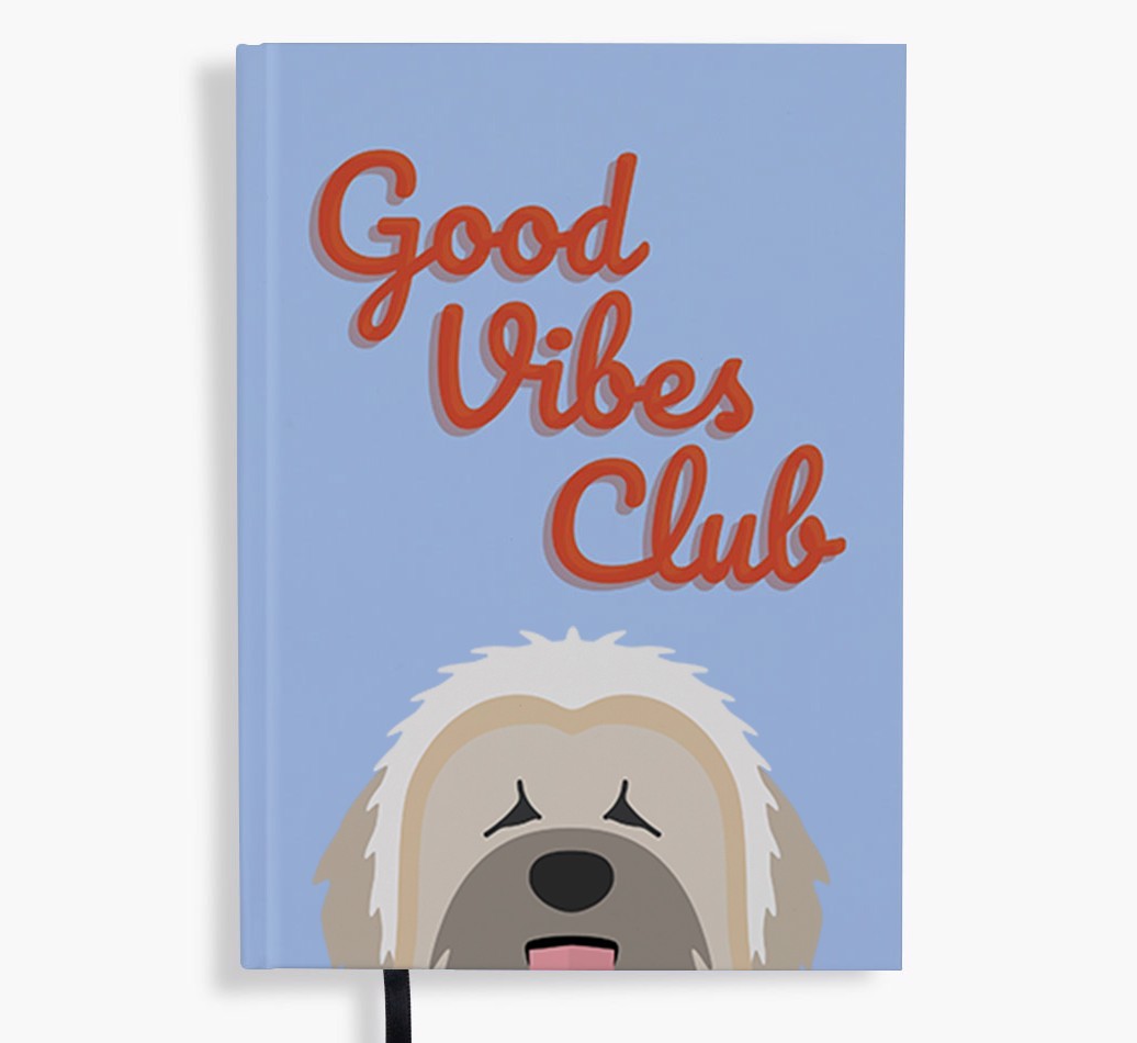 Good Vibes Club: Personalized {breedFullName} Notebook