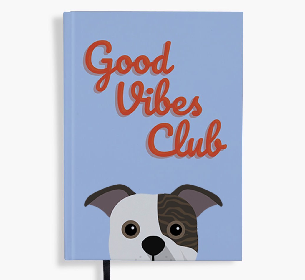 Good Vibes Club: Personalised {breedFullName} Notebook