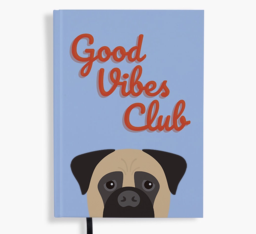 Good Vibes Club: Personalised {breedFullName} Notebook
