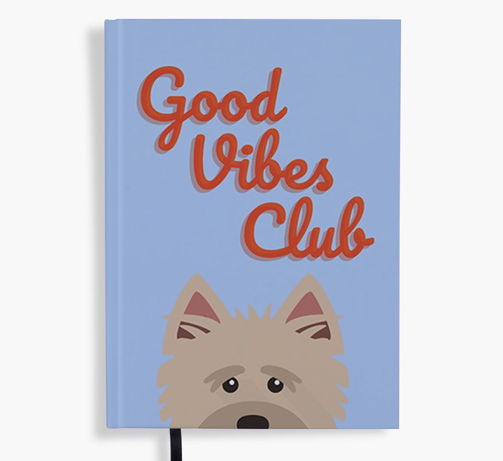 Good Vibes Club: Personalized {breedFullName} Notebook