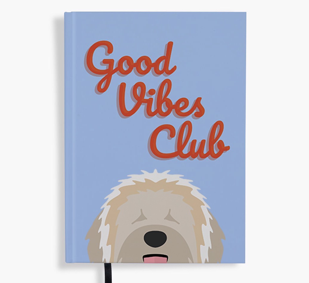 Good Vibes Club: Personalised {breedFullName} Notebook