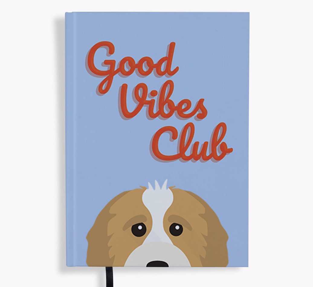 Good Vibes Club: Personalised {breedFullName} Notebook