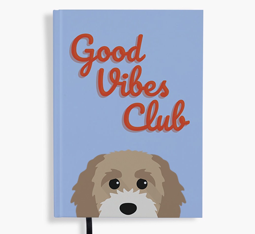 Good Vibes Club: Personalised {breedFullName} Notebook