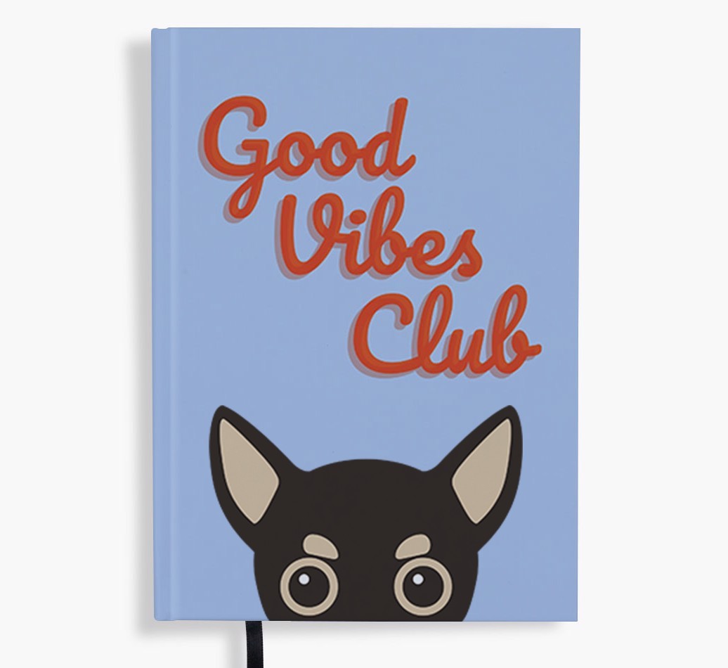 Good Vibes Club: Personalised {breedFullName} Notebook