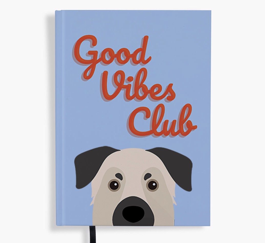 Good Vibes Club: Personalised {breedFullName} Notebook