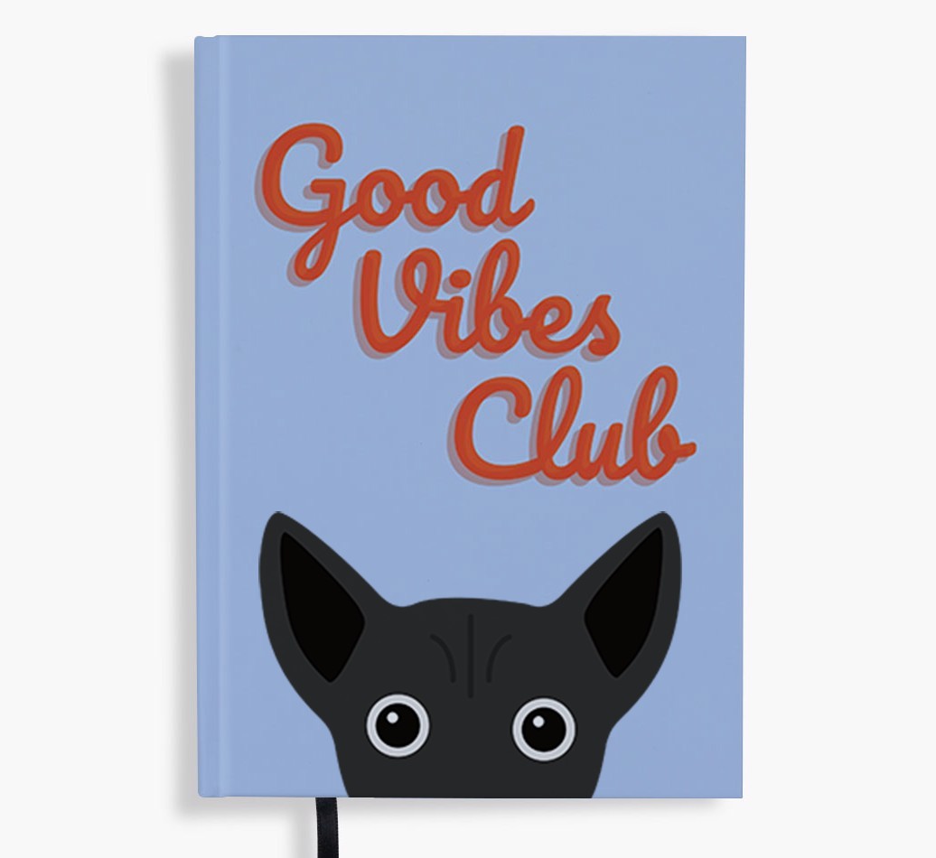Good Vibes Club: Personalised {breedFullName} Notebook