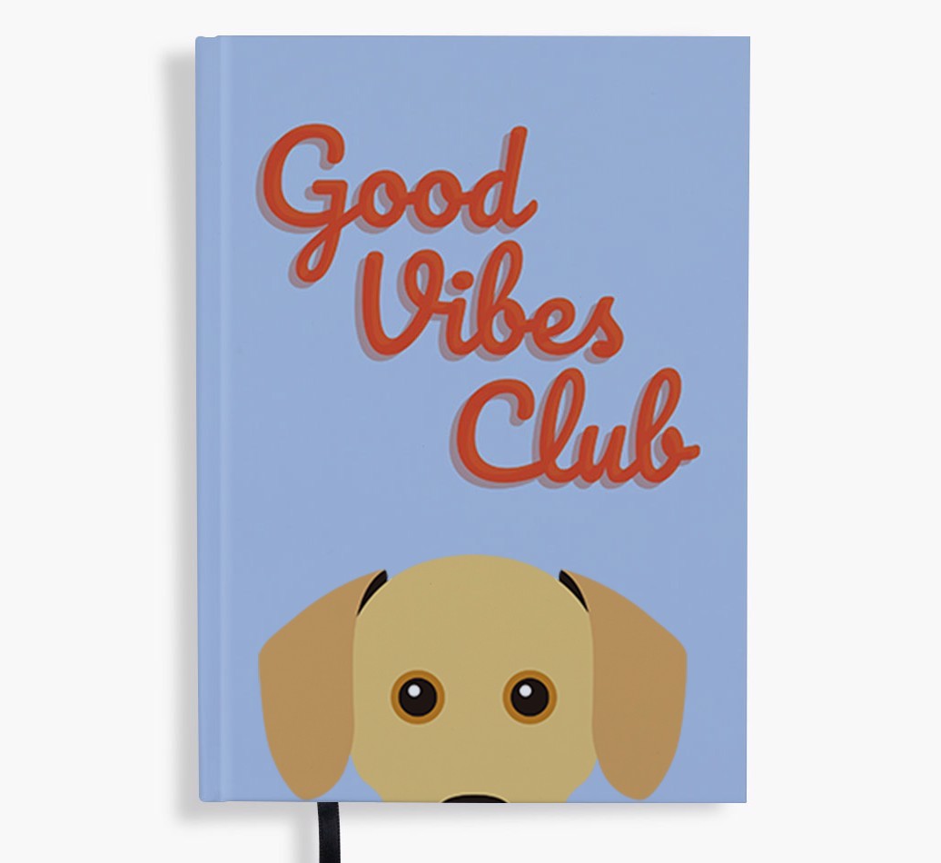 Good Vibes Club: Personalised {breedFullName} Notebook