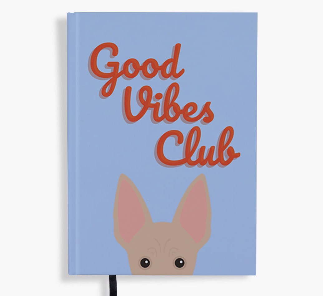 Good Vibes Club: Personalised {breedFullName} Notebook