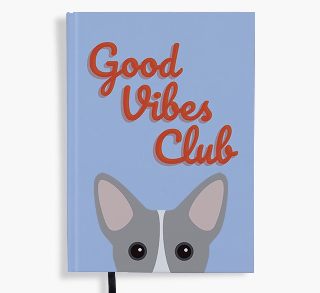 Good Vibes Club: Personalised {breedFullName} Notebook